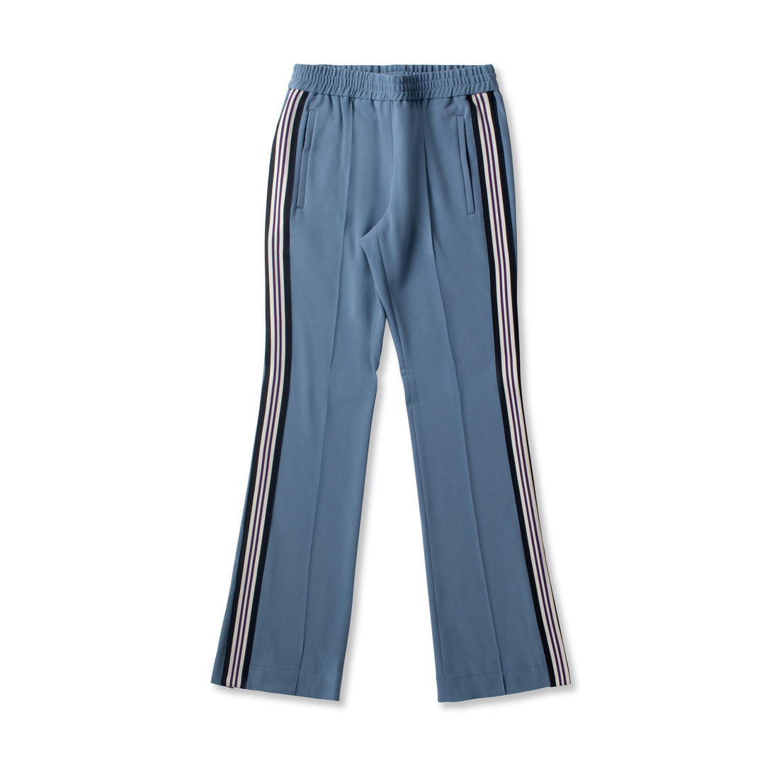 Flare Leg Track Pant With Side Seam Tape Detail