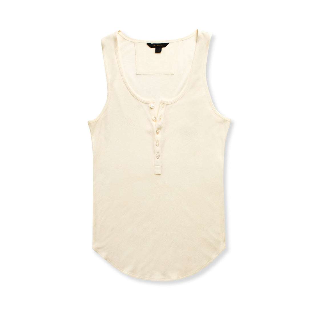 Ribbed Knit Tank (Ivory)