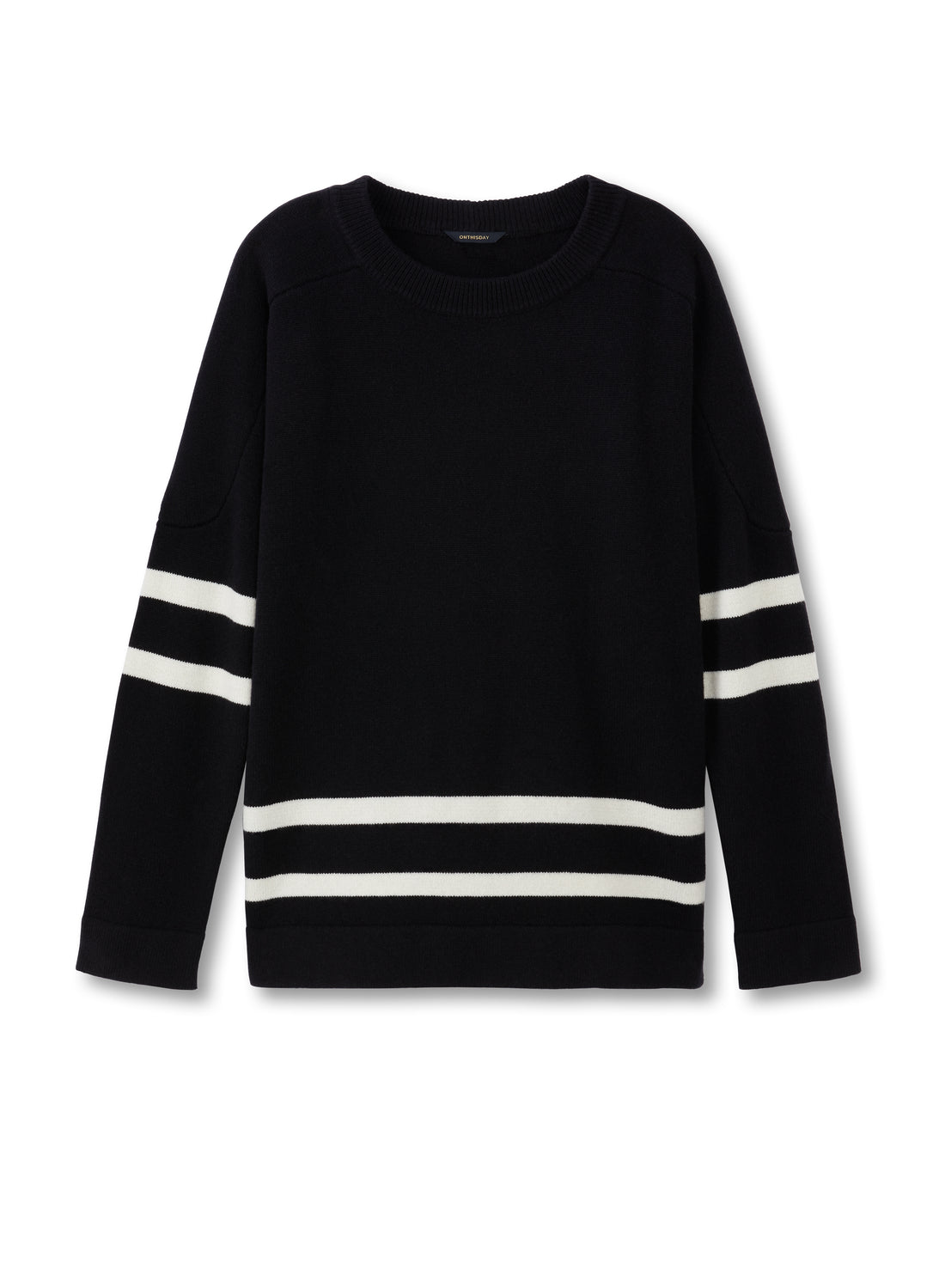 Man in Alpaca Blend Colorblocked Sweater